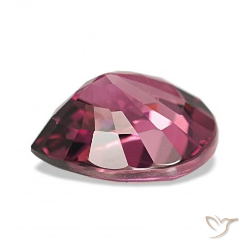 Rhodolite Garnet Gemstone in 10.5 x 8.9 mm Size for Sale, Rhodolite Garnet Stone in Rapberry Red Color