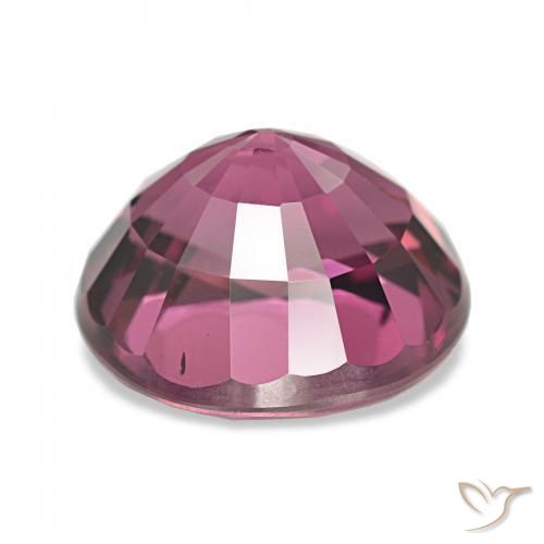 Rhodolite Garnet Gemstone in 9.9 x 9.1 mm Size for Sale, Rhodolite Garnet Stone in Medium Purple Color
