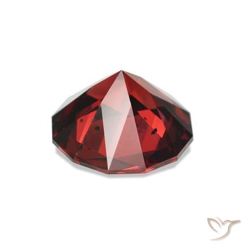 Rhodolite Garnet Gemstone in 7.5 mm (calibrated) Size for Sale, Rhodolite Garnet Stone in Intense Red Color