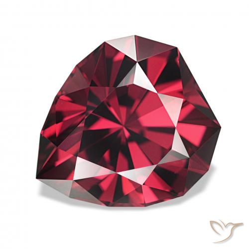 4.13ct Medium Red Rhodolite Garnet, Fancy, VVS