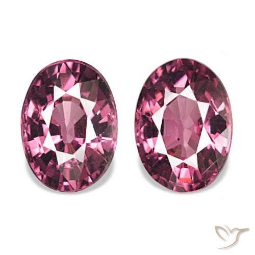 2.14ctw Purple-Red Rhodolite Garnet, Oval, VVS