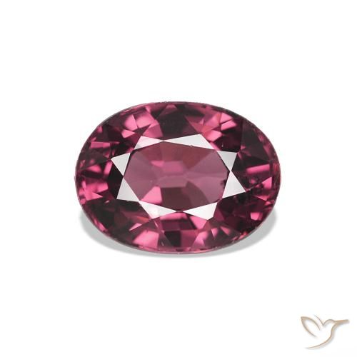 1.18ct Rapberry Red Rhodolite Garnet, Oval, VS