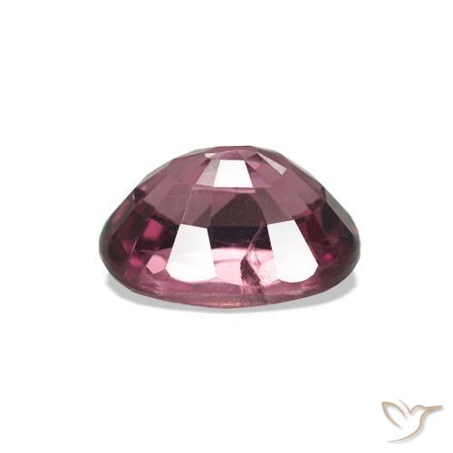 Rhodolite Garnet Gemstone in 7 x 5 mm (calibrated) Size for Sale, Rhodolite Garnet Stone in Medium Dark-Red Color