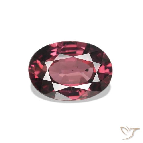 1.06ct Scarlet Red Rhodolite Garnet, Oval, VS
