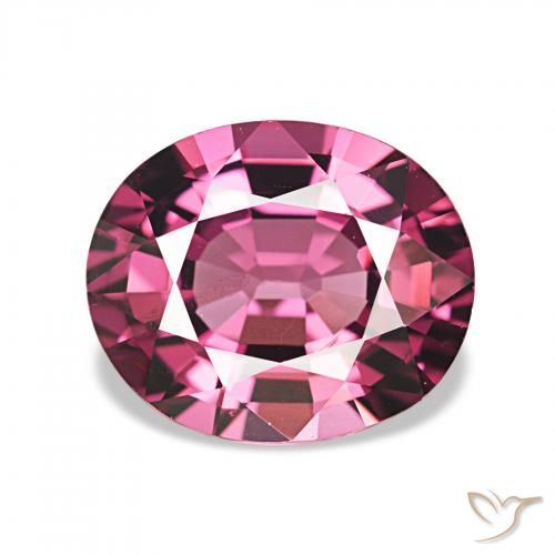 2.30ct Rapberry Red Rhodolite Garnet, Oval, VVS-VS