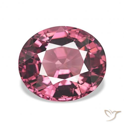 2.77ct Reddish Purple Rhodolite Garnet, Oval, VVS