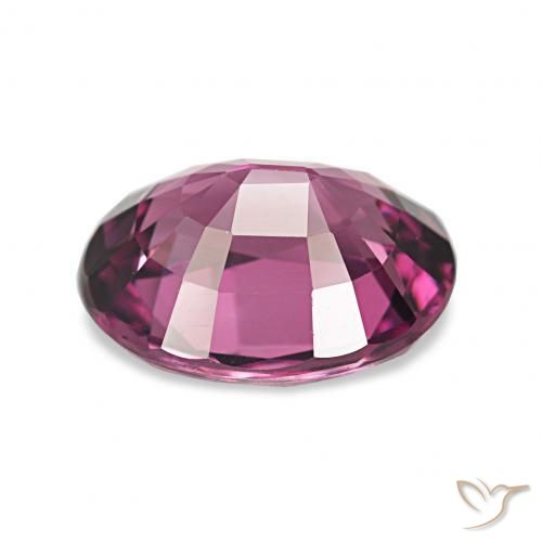 Rhodolite Garnet Gemstone in 9 x 7 mm (calibrated) Size for Sale, Rhodolite Garnet Stone in Dark Purple Color