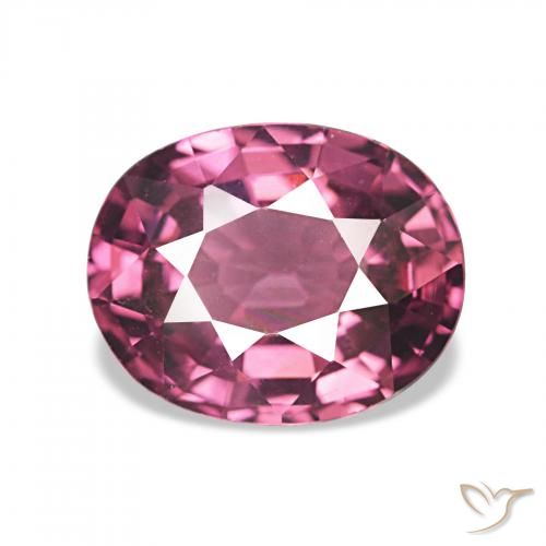 2.25ct Intense Purple Rhodolite Garnet, Oval, VVS