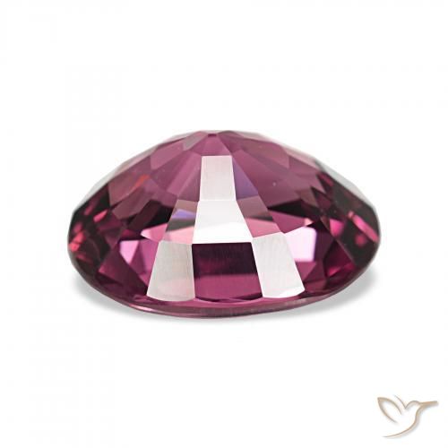 Rhodolite Garnet Gemstone in 9 x 7 mm (calibrated) Size for Sale, Rhodolite Garnet Stone in Intense Purple Color