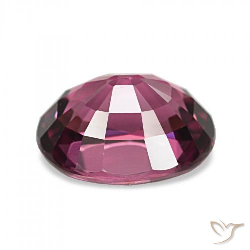 Rhodolite Garnet Gemstone in 9 x 7 mm (calibrated) Size for Sale, Rhodolite Garnet Stone in Dark Purple Color