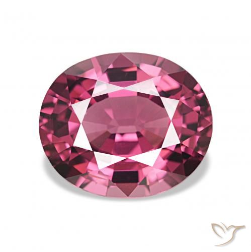 2.75ct Medium Purple Rhodolite Garnet Gemstones, Oval, VVS