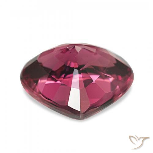 Rhodolite Garnet Gemstone in 11 x 9.4 mm Size for Sale, Rhodolite Garnet Stone in Dark Red Color