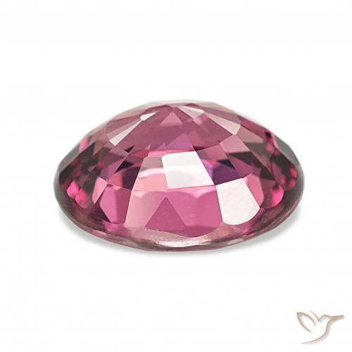 Rhodolite Garnet Gemstone in 10.5 x 9 mm Size for Sale, Rhodolite Garnet Stone in Raspberry Red Color