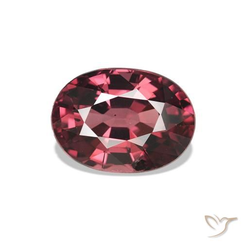 1.14ct Deep Red Rhodolite Garnet, Oval, VS