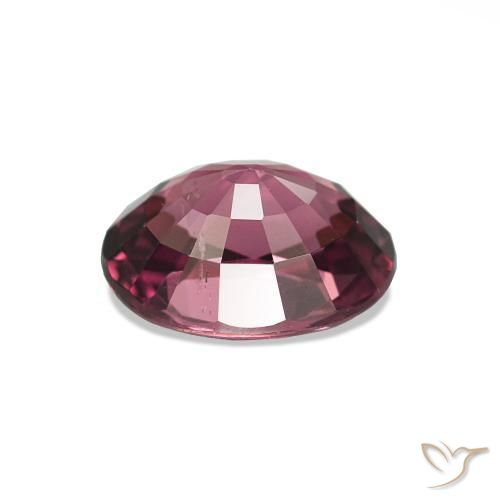 Rhodolite Garnet Gemstone in 7 x 5.2 mm Size for Sale, Rhodolite Garnet Stone in Purple-Red Color