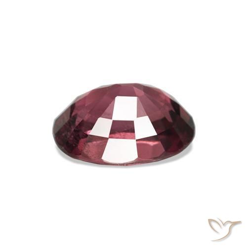 Rhodolite Garnet Gemstone in 7 x 5 mm (calibrated) Size for Sale, Rhodolite Garnet Stone in Medium Dark-Red Color