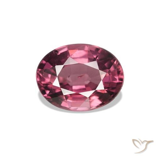 1.03ct Raspberry Red Rhodolite Garnet, Oval, VS-SI