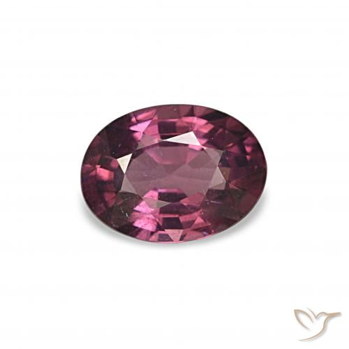 1.01ct Rapberry Red Rhodolite Garnet, Oval, VVS-VS