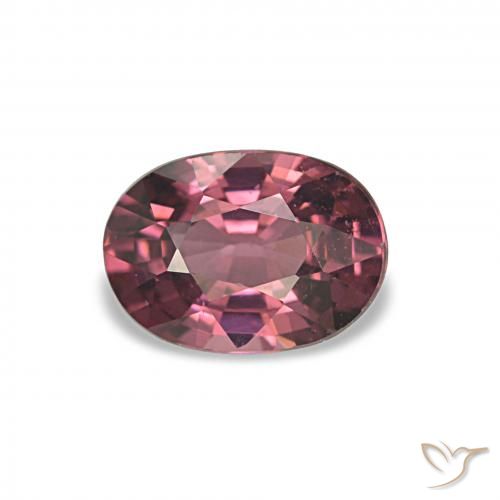 1.29ct Berry Purple Rhodolite Garnet, Oval, VVS-VS