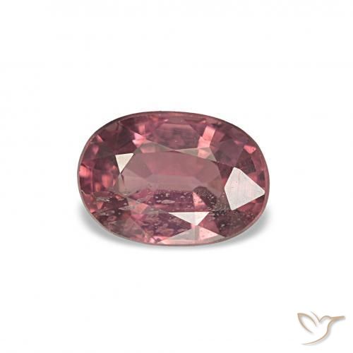 1.16 ct Red Rhodolite Garnet Stone, Natural Rhodolite Garnet in Oval Facet Shape for Sale