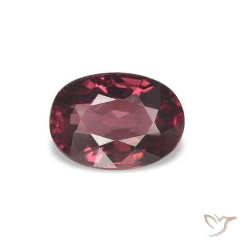 1.23ct Wine Red Rhodolite Garnet, Oval, VS