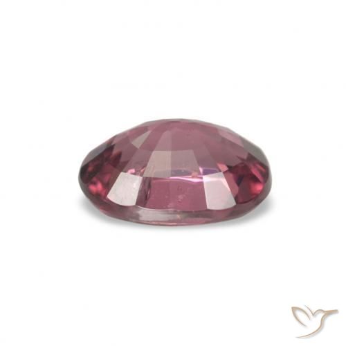 Rhodolite Garnet Gemstone in 7 x 5 mm (calibrated) Size for Sale, Rhodolite Garnet Stone in Medium Dark-Red Color