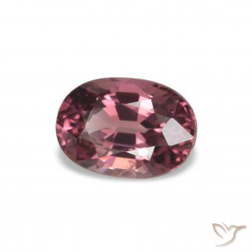 1.15 ct Red Rhodolite Garnet Stone, Natural Rhodolite Garnet in Oval Facet Shape for Sale