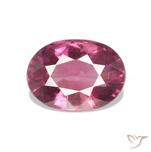 1.07ct Reddish Purple Rhodolite Garnet, Oval, VS