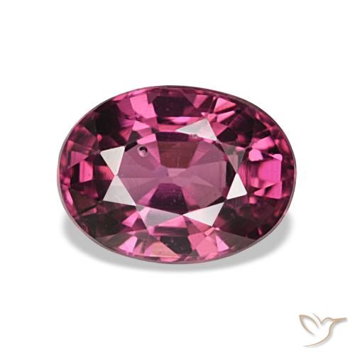 1.25ct Red Rhodolite Garnet, Oval, VS-SI