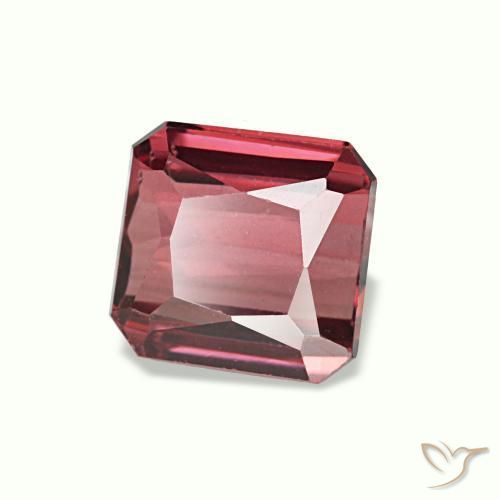 1.19 ct Pink Rhodolite Garnet Stone, Natural Rhodolite Garnet in Octagon / Scissor Cut Shape for Sale
