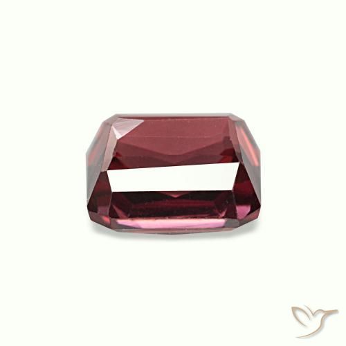 Rhodolite Garnet Gemstone in 5.5 x 5.4 mm Size for Sale, Rhodolite Garnet Stone in Medium Pink Color