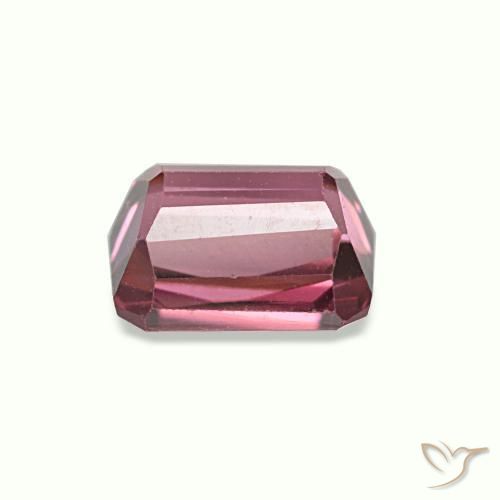 Rhodolite Garnet Gemstone in 4.4 x 4.1 mm Size for Sale, Rhodolite Garnet Stone in Light Merlot Red Color
