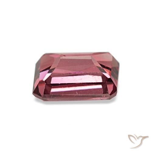 Rhodolite Garnet Gemstone in 6.2 x 4.9 mm Size for Sale, Rhodolite Garnet Stone in Medium Dark-Red Color