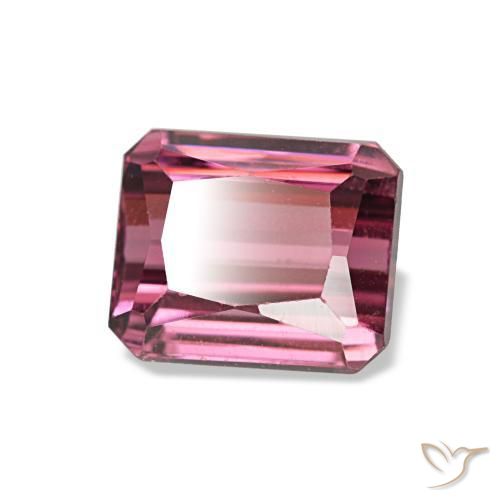 1.18 ct Pink Rhodolite Garnet Stone, Natural Rhodolite Garnet in Octagon / Scissor Cut Shape for Sale