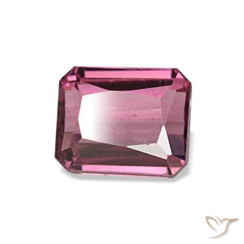 1.17 ct Red Rhodolite Garnet Stone, Natural Rhodolite Garnet in Octagon / Scissor Cut Shape for Sale