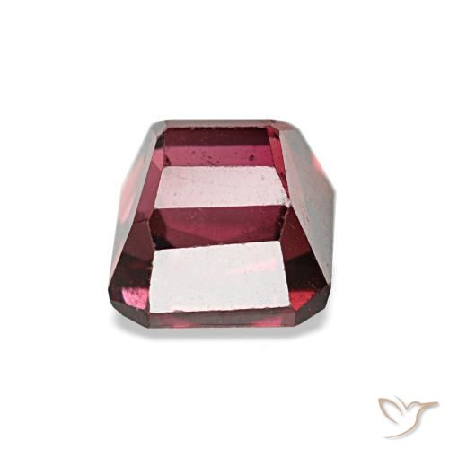 Rhodolite Garnet Gemstone in 5.6 x 5.1 mm Size for Sale, Rhodolite Garnet Stone in Dark Red Color