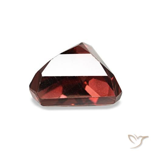 Rhodolite Garnet Gemstone in 6.8 x 5.8 mm Size for Sale, Rhodolite Garnet Stone in Deep Scarlet Red Color