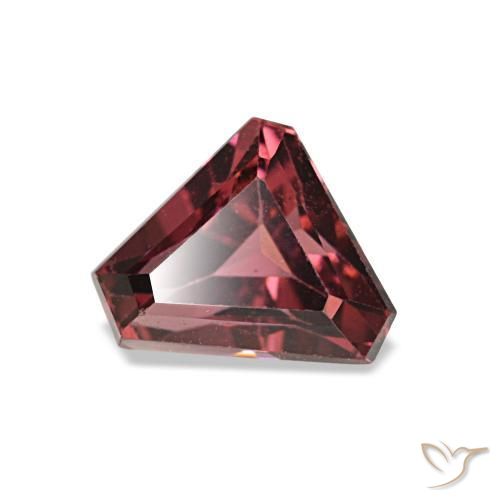 0.99 ct Red Rhodolite Garnet Stone, Natural Rhodolite Garnet in Fancy Facet Shape for Sale