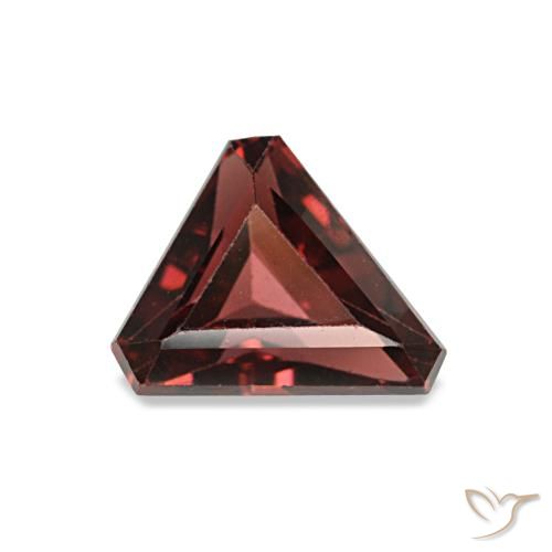 0.84 ct Red Rhodolite Garnet Gemstone, Rhodolite Garnet Gem in Fancy Facet Shape for Sale.
