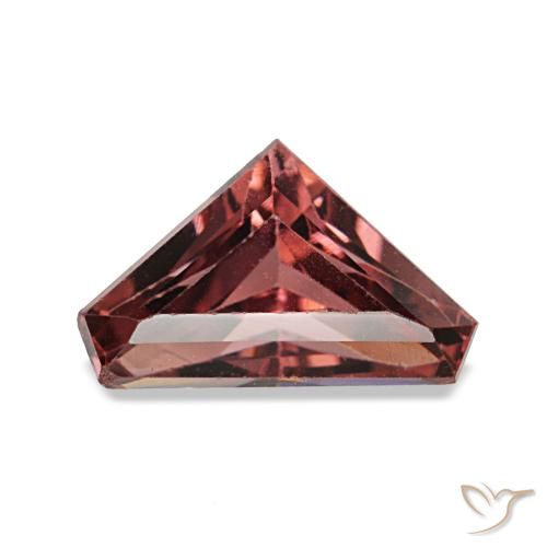 0.84 ct Red Rhodolite Garnet Gemstone, Rhodolite Garnet Gem in Fancy Facet Shape for Sale.