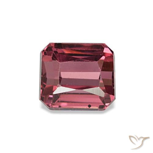 0.98ct Red Rhodolite Garnet, Emerald Cut, VS