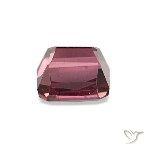 Rhodolite Garnet Gemstone in 5.1 x 4.5 mm Size for Sale, Rhodolite Garnet Stone in Medium Dark-Red Color