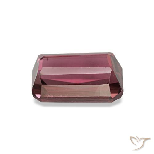 Rhodolite Garnet Gemstone in 7.1 x 4.8 mm Size for Sale, Rhodolite Garnet Stone in Medium Dark-Red Color