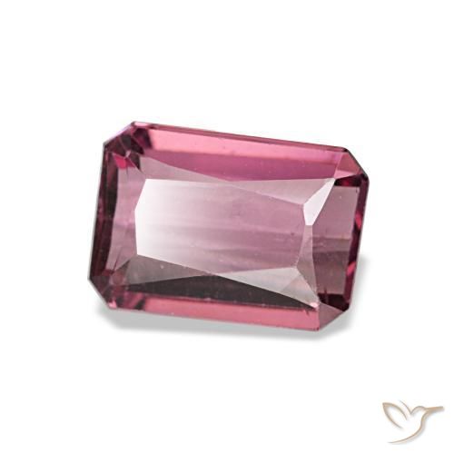 1.21 ct Red Rhodolite Garnet Stone, Natural Rhodolite Garnet in Octagon / Scissor Cut Shape for Sale