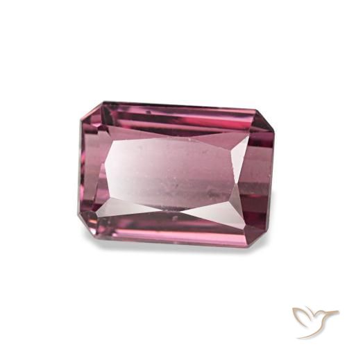 1.31 ct Red Rhodolite Garnet Stone, Natural Rhodolite Garnet in Octagon / Scissor Cut Shape for Sale