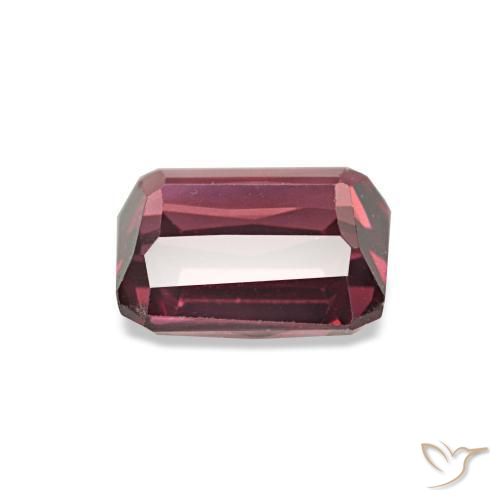 Rhodolite Garnet Gemstone in 5.5 x 4.8 mm Size for Sale, Rhodolite Garnet Stone in Raspberry Red Color
