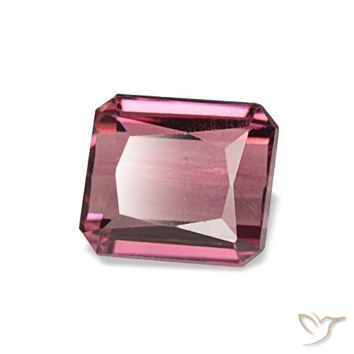 1.43 ct Red Rhodolite Garnet Stone, Natural Rhodolite Garnet in Octagon / Scissor Cut Shape for Sale
