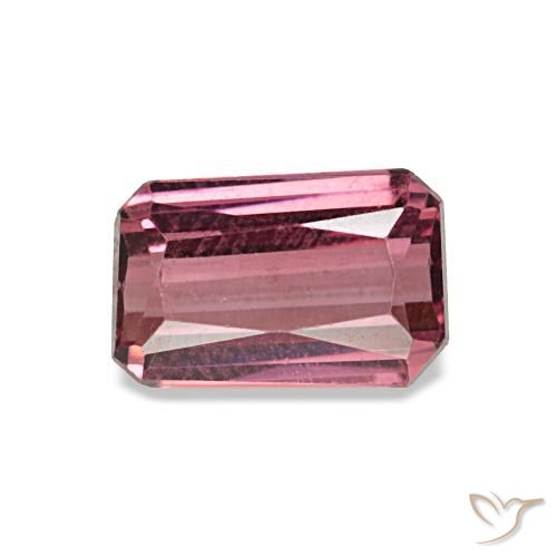 1.22 ct Red Rhodolite Garnet Gemstone, Rhodolite Garnet Gem in Octagon / Scissor Cut Shape for Sale.