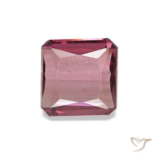 0.98ct Red Rhodolite Garnet, Emerald Cut, VS