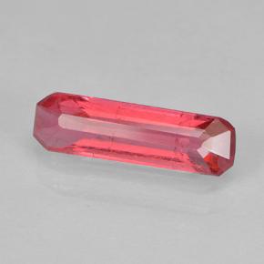 1.35 ct Pink Rhodonite Stone, Natural Rhodonite in Octagon Step Cut Shape for Sale